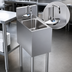 Thumbnail image #3 for Krowne Royal Series Freestanding Underbar Hand Sink with Electronic Sensor Faucet, 1 Compartment, 12 x 19 Inch