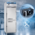Thumbnail image #3 for Continental Refrigerator Designer Line D1FNHD One-Section Half-Height Solid Door Reach-In Freezer