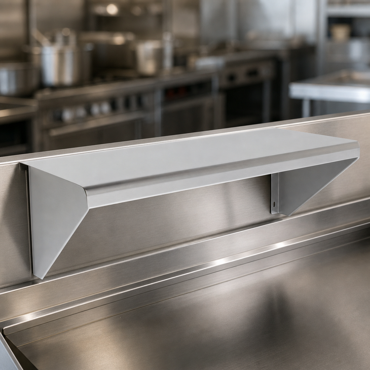 Product image #3 for Vulcan 72-Inch Stainless Steel Plate Rail for VACB72 Counter Model Gas Charbroiler