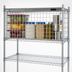 Thumbnail image #3 for EagleGard 48W x 18D Flip-Up Door Security Enclosure Kit for 18-Inch Wire Shelving