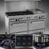 Thumbnail image #3 for Southbend Ultimate 60-Inch Gas Restaurant Range with 6 Open Burners, 24-Inch Griddle and 2 Cabinets