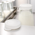 Thumbnail image #3 for Clear Plastic Milk Bottle Cap for GMB3, 1-1/2 Inch Diameter x 3/8 Inch High