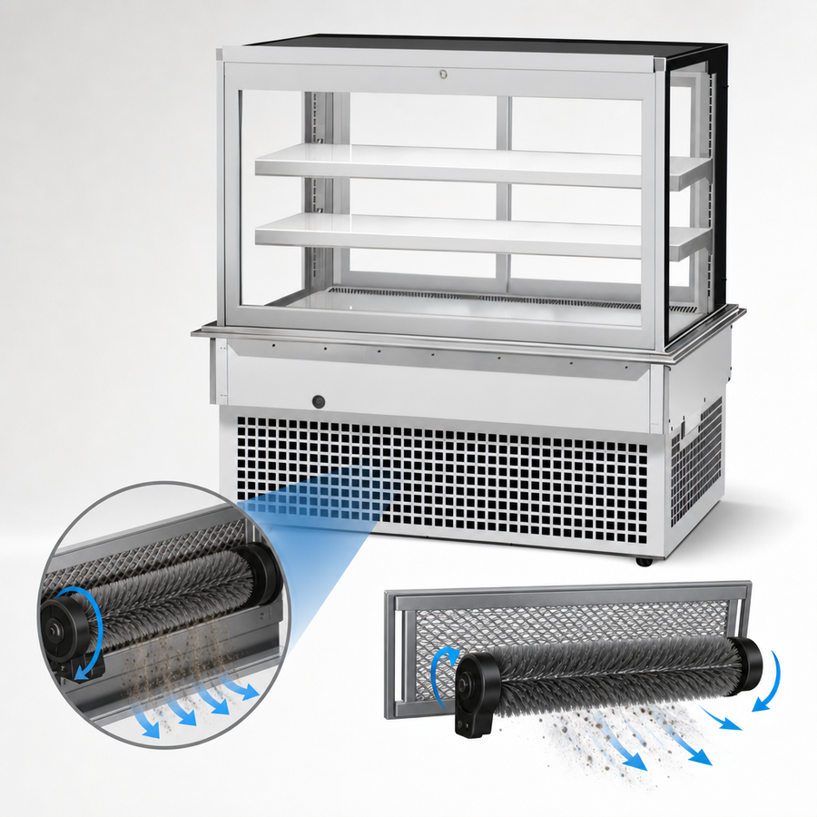 Self-Cleaning Condenser