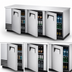 Thumbnail image #3 for True Three-Section Back Bar Cooler with Solid Doors, 90-3/8 Inch Wide, Stainless Steel Top