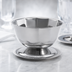 Thumbnail image #3 for Vollrath Paneled Stainless Steel Sherbet Bowl with Gadroon Base, 16 oz.