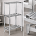 Thumbnail image #3 for Lifetime Tough Channel Style Aluminum Dunnage Shelving, 3 Shelves, 54W x 24D x 64H