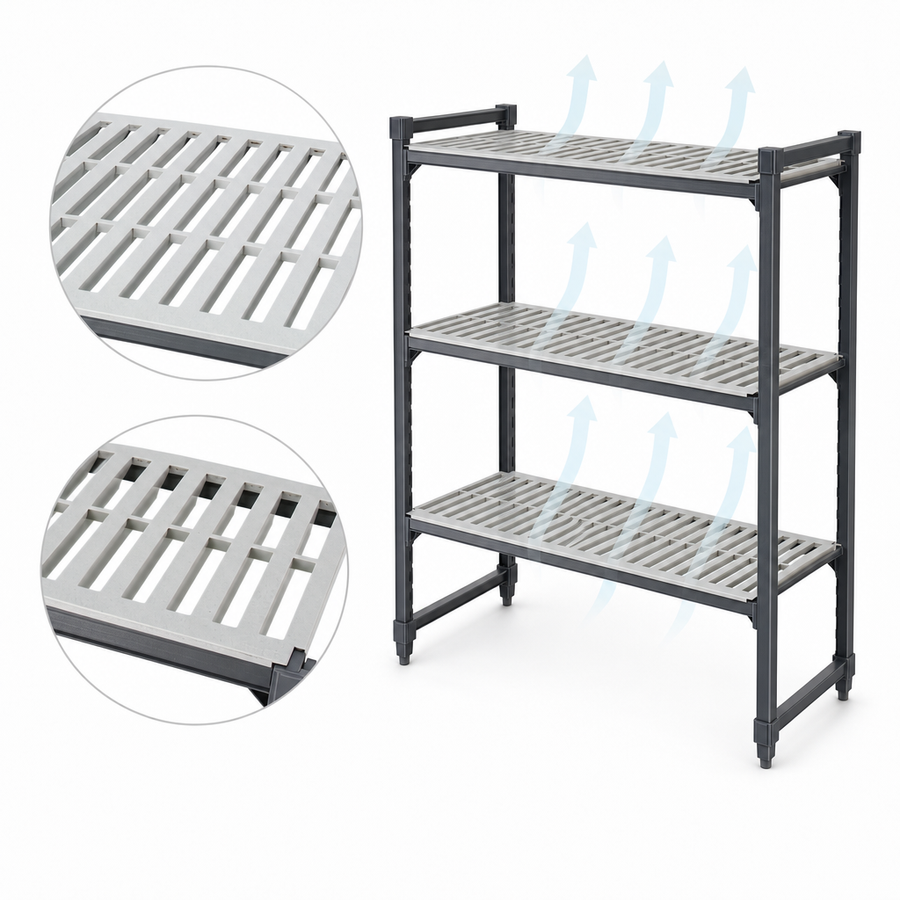 Vented Shelf Plates