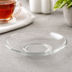Thumbnail image #2 for Anchor Hocking Ocean 5-3/8-Inch Clear Glass Round Stackable Tea Saucer