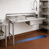 Thumbnail image #3 for Eagle Spec-Master Straight Soiled Dishtable with Pre-Rinse Sink, Left-to-Right Operation, 84 x 30 x 43-1/2 Inch