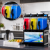 Thumbnail image #3 for Crathco I-PRO 3E Countertop Triple-Bowl Frozen Granita Dispenser with Light Panel