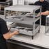 Thumbnail image #3 for Hatco Glo-Ray Countertop Pass-Thru Pizza Warmer with Double Slant Shelves, 24 x 24 Inch, 1200 Watt