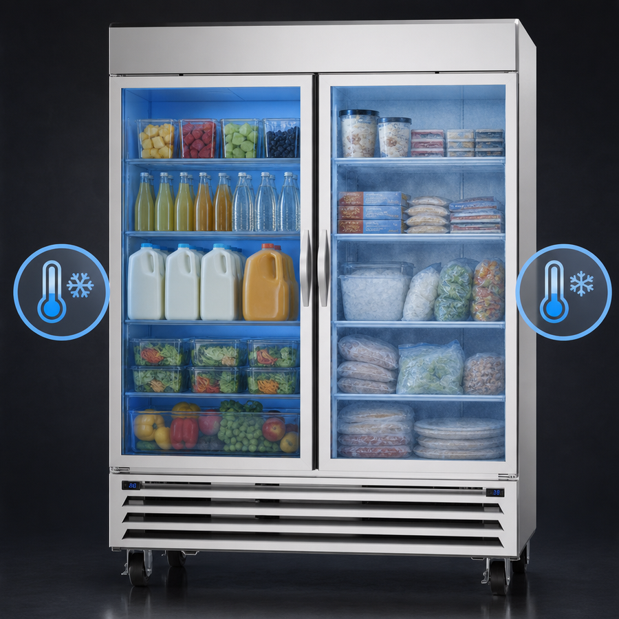 Dual-Temperature Storage