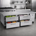 Thumbnail image #3 for Kelvinator Commercial 74-Inch 4-Drawer Chef Base Refrigerator