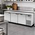 Thumbnail image #3 for True SPEC SERIES 3-Section Deep Undercounter Solid Door Refrigerator, Stainless Steel, Side-Mounted Self-Contained