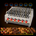 Thumbnail image #4 for American Range ARKB-36 36-Inch Countertop Gas Kebob Broiler with 6 Individually Controlled Burners