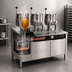 Thumbnail image #3 for Groen Direct Steam Kettle Cabinet Assembly with Three 20-Quart Hand-Tilt Kettles and 54-Inch Stainless Steel Cabinet