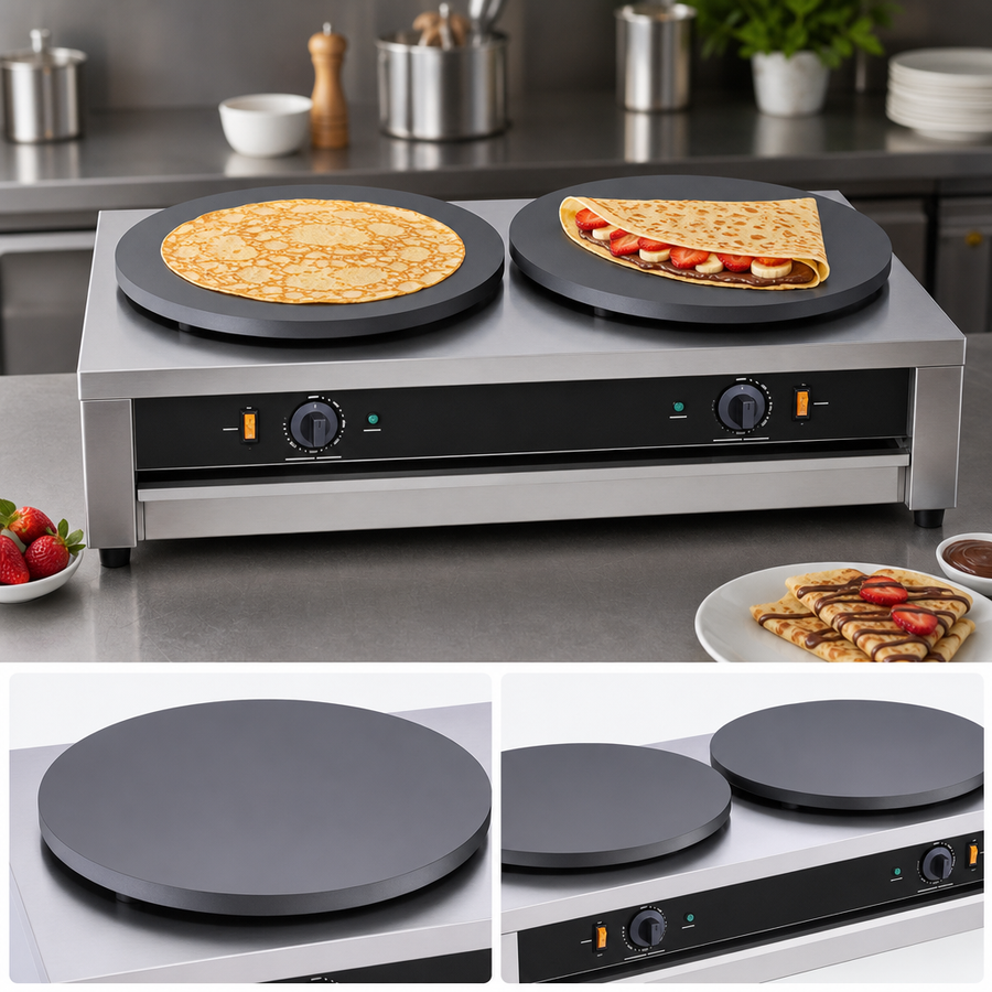 Dual 16-Inch Cooking Plates