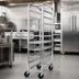 Thumbnail image #3 for Channel Manufacturing Mobile All-Welded Aluminum End-Load Platter Rack, 5-Platter Capacity