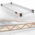 Thumbnail image #3 for Eagle QuadTruss Quad-Adjust Wire Shelf, 36 x 21 Inches, Stainless Steel Finish