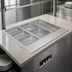 Thumbnail image #3 for Hatco Drop-In Modular/Ganged Heated Food Well with Drain, 6 Full-Size Pan Capacity, Insulated, Wet/Dry, 4.5 kW