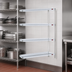 Thumbnail image #3 for EagleGard 4-Tier Add-On Wire Shelving Unit, 48 in. W x 18 in. D x 74 in. H, Hybrid Epoxy Finish