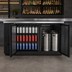 Thumbnail image #3 for Hoshizaki BB59 Two-Section Reach-In Back Bar Cooler, 59-1/2 Inch, Solid Swing Doors, Self-Contained Side-Mount