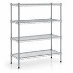 Thumbnail image #4 for Metro Super Erecta N566K3 Starter Wire Shelving Unit, 60"W x 24"D x 63"H, 4 Shelves, Green Epoxy Finish