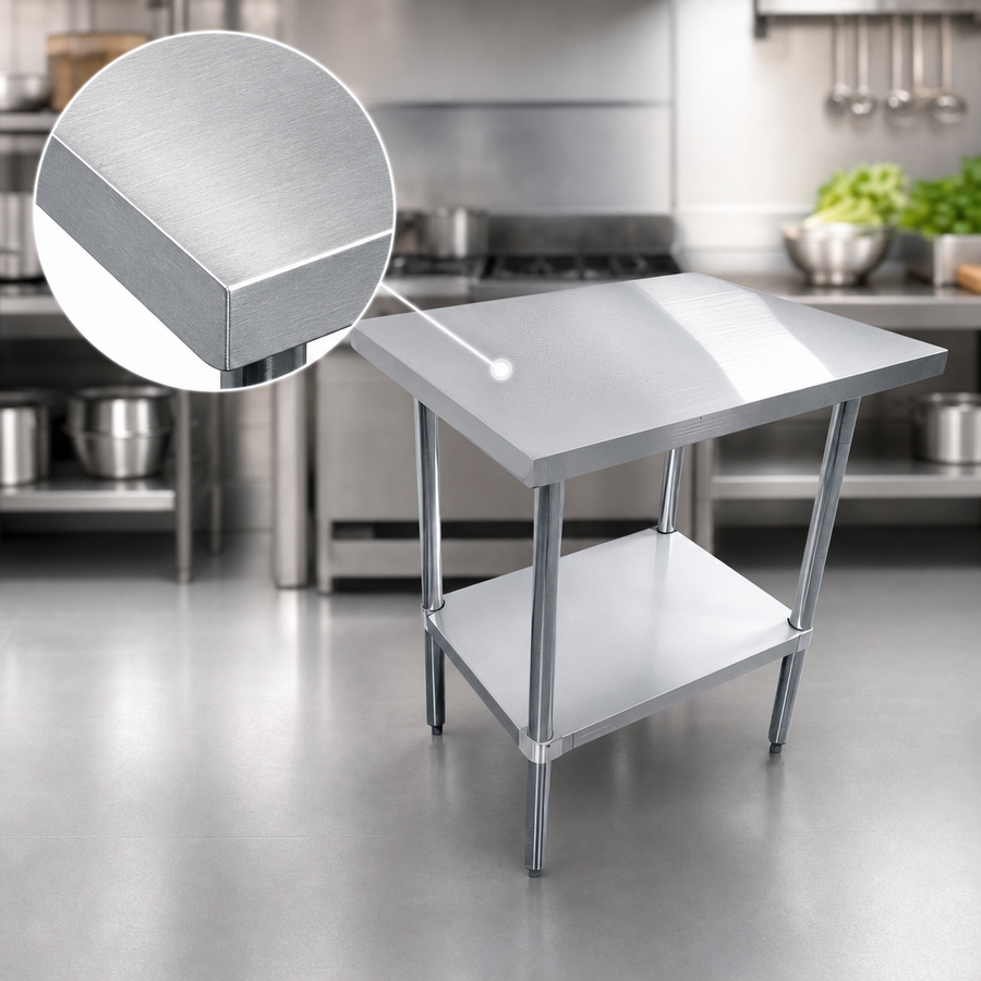 18-Gauge Stainless Steel Top