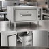 Thumbnail image #3 for RedHots Freestanding Narrow 1-Drawer Heated Warming Drawer, Stainless Steel, 240V