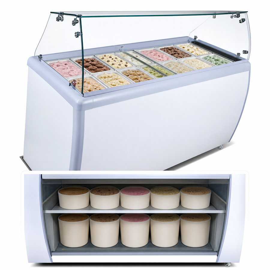 10-Display / 8-Storage Tub Capacity
