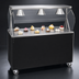 Thumbnail image #3 for Vollrath 2-Series Affordable Portable 46-Inch Mobile Utility Station with Seamless Stainless Steel Top and Buffet Breath Guard
