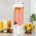 Thumbnail image #3 for Cal-Mil 5-Gallon Square Clear Acrylic Beverage Dispenser with Drip Tray and Integrated Handles