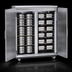 Thumbnail image #3 for Ultra-Universal Mobile Heated Banquet Cabinet, 54 Inch Wide, Double Door, 96-120 Plate or 64 GN Pan Capacity