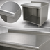 Thumbnail image #3 for Advance Tabco 144-Inch x 36-Inch Stainless Steel Underbar Work Table with Open Front Cabinet Base and 1-1/2-Inch Rear Up-Turn