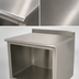 Thumbnail image #3 for Advance Tabco 36-Inch x 30-Inch Stainless Steel Work Table with 14-Gauge 304 Top, 5-Inch Backsplash, and Open Front Cabinet Base
