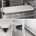 Thumbnail image #3 for Metro Super Erecta 54-Inch x 24-Inch Solid Flat Stainless Steel Shelf with Raised Ship's Edge