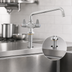 Thumbnail image #3 for equip Low-Lead Deck-Mount Single-Hole Swivel Manual Faucet with Lever Handle and 12-1/8-Inch Spread