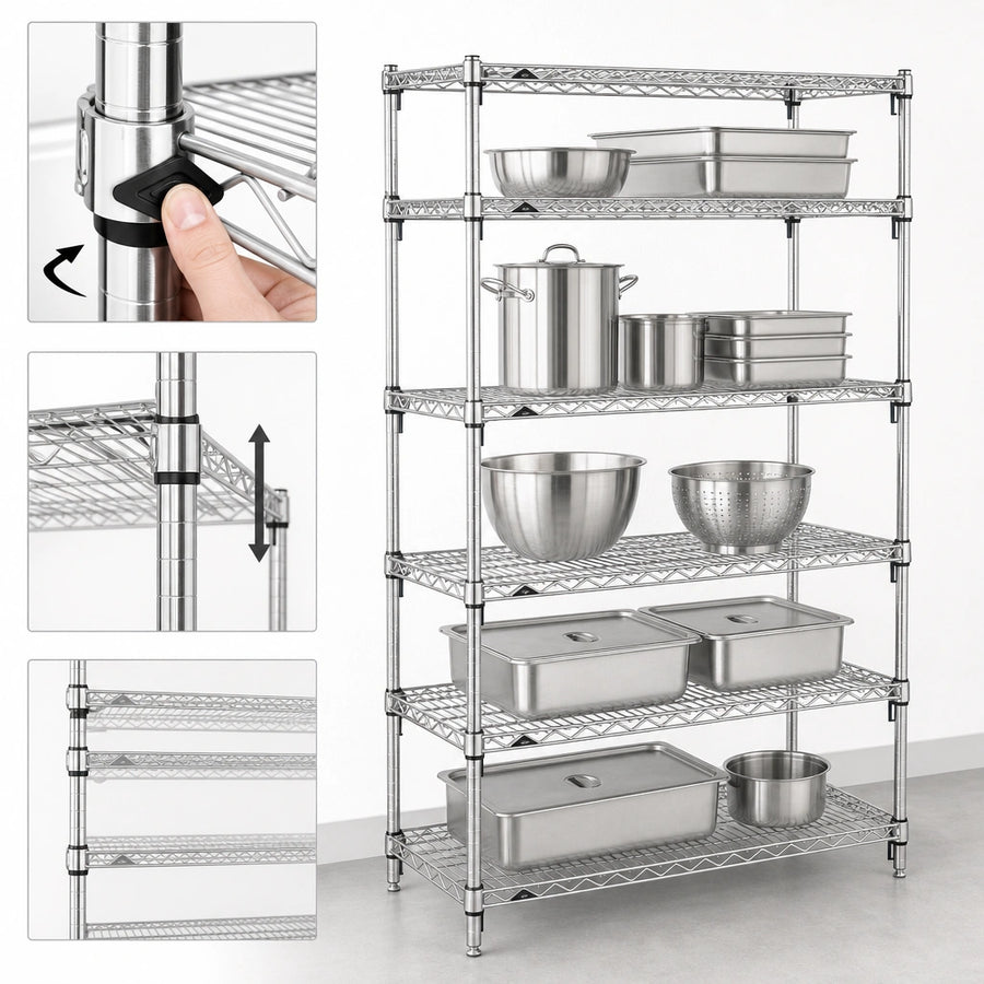 Super Adjustable Shelf System