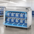 Thumbnail image #3 for True Mobile School Milk Cooler, 16-Crate Capacity, Forced-Air, Stainless Steel