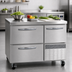 Thumbnail image #3 for Continental Refrigerator FA43N-D 43-Inch Two-Drawer Worktop Freezer with Half-Door
