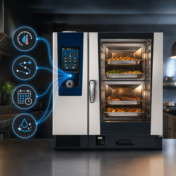Product image #3 for RATIONAL iCombi Pro 10-Full Size Electric Combi Oven, 480V 3-Phase