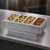 Thumbnail image #3 for Hatco Rectangular Drop-In Heated Well for Four Third-Size Pans
