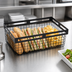 Thumbnail image #4 for Twilight Rectangular Nestable Metal Serving Basket, 20-3/8 x 12-3/10 x 8 Inches, Black