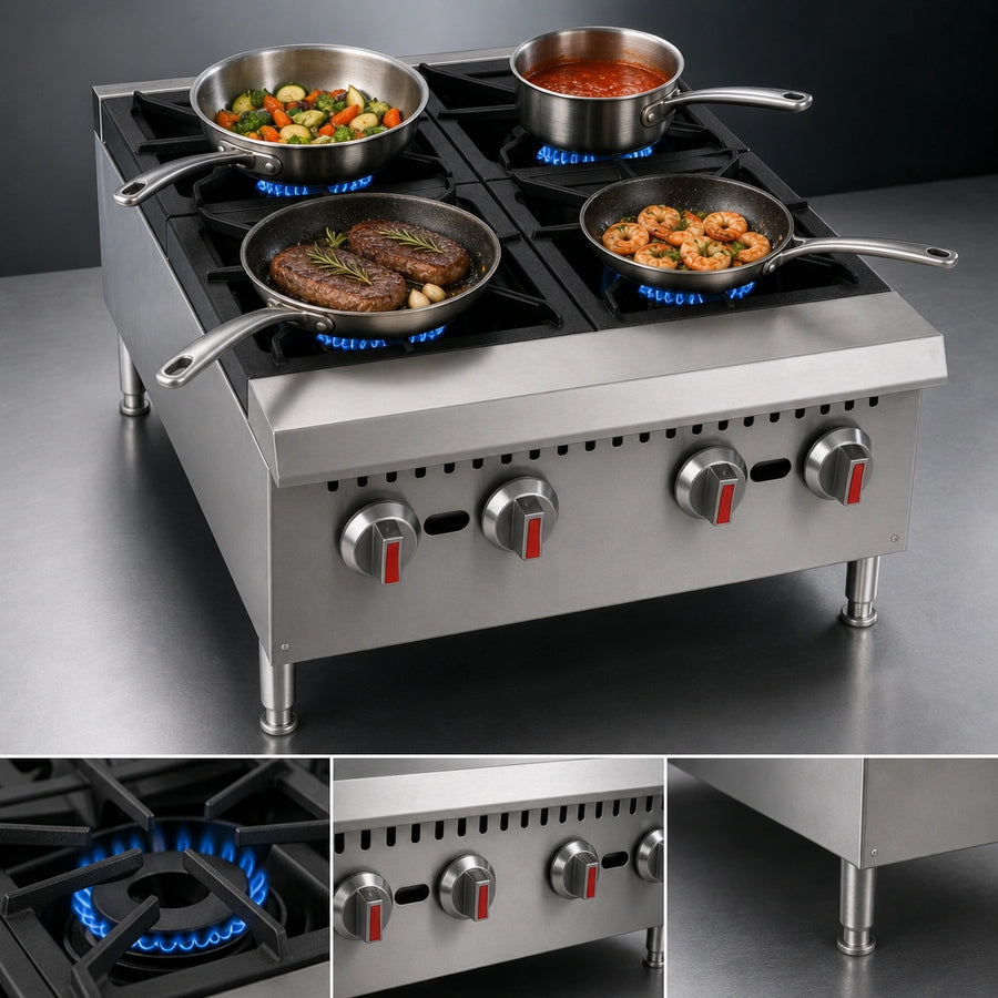 Four Burner Design