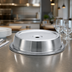 Thumbnail image #3 for Vollrath Stainless Steel Satin Finish Round Plate Cover for 10 11/16 to 10 3/4 Inch Plates