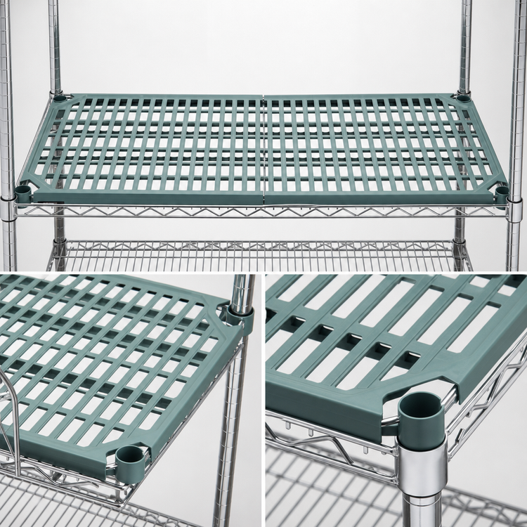 Product image #3 for Quantum Polymer Shelf Mat for 54 x 21 Inch Wire Shelves