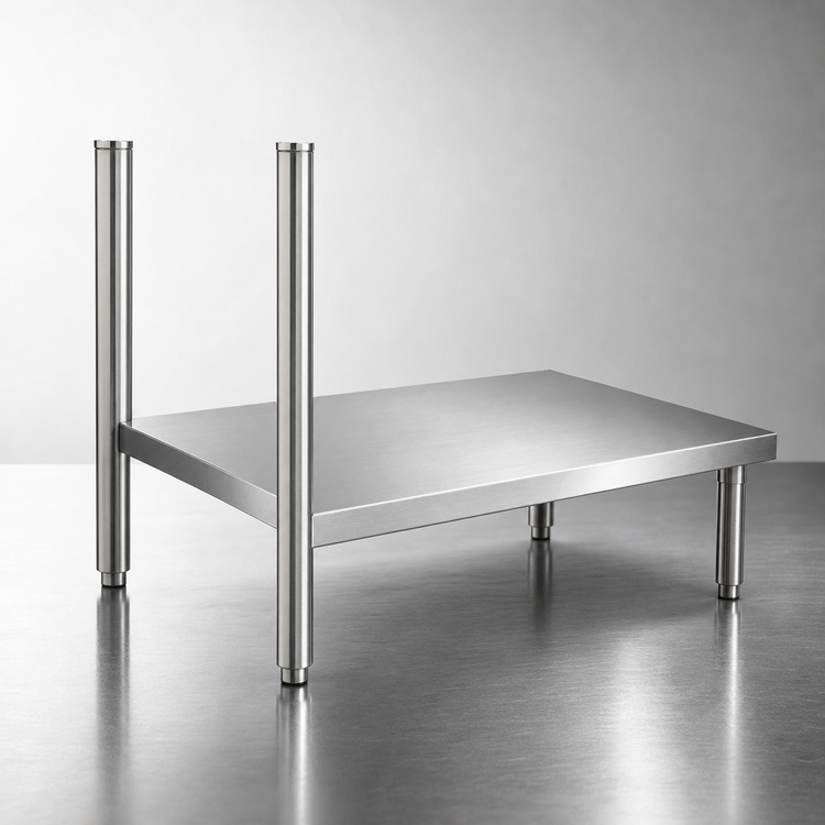 Product image #3 for Eagle Group 48-Inch x 24-1/8-Inch Dishtable Undershelf, 18-Gauge 400 Series Stainless Steel