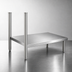 Thumbnail image #3 for Eagle Group 48-Inch x 24-1/8-Inch Dishtable Undershelf, 18-Gauge 400 Series Stainless Steel