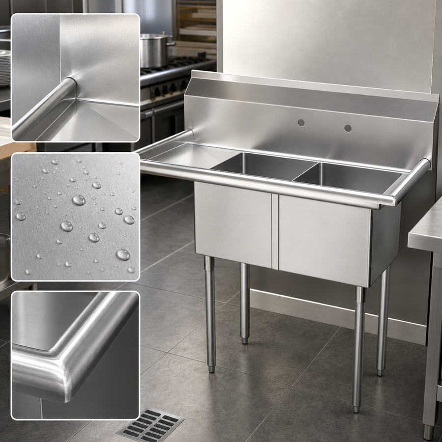 304 Stainless Steel Construction