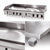 Thumbnail image #4 for Lang LG Series 72-Inch x 23-Inch Countertop Gas Griddle with 1-Inch Chrome Plate